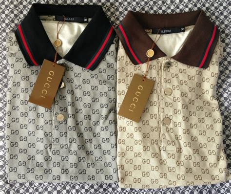 Gucci polo vs fake polo